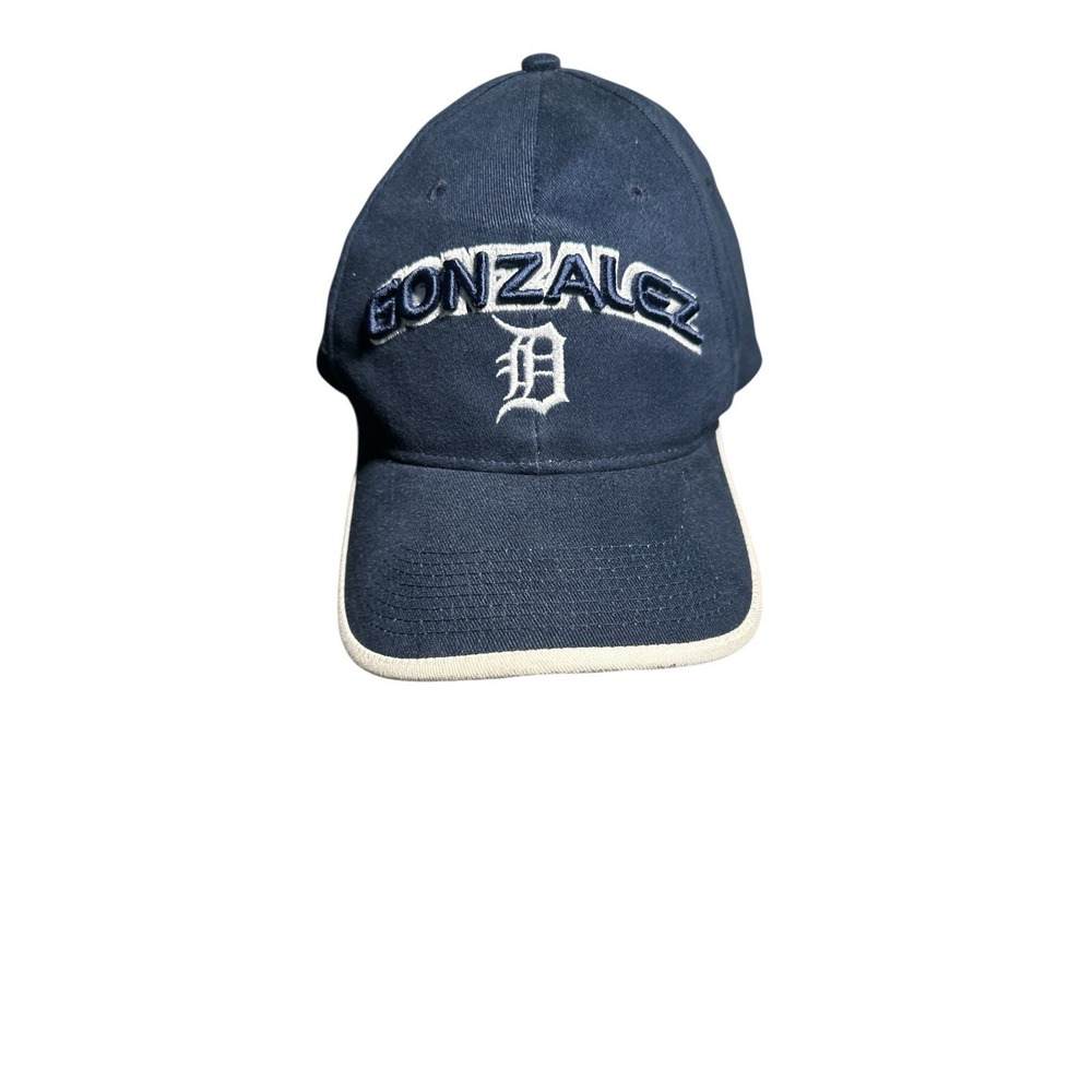 MLB Genuine Merchandise Detroit Tigers Hat Gonzalez 19 Blue Baseball Hat